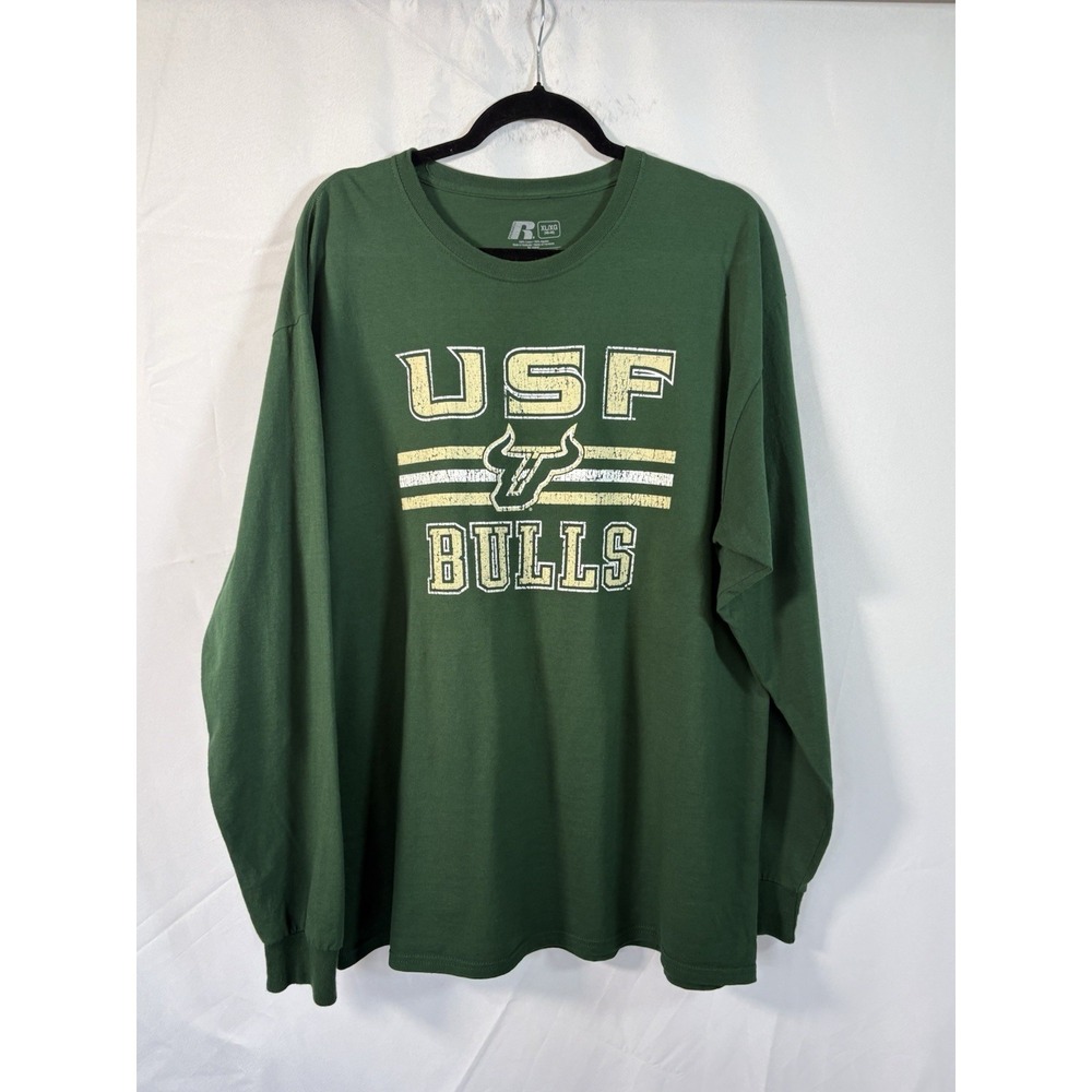 Russell athletic T Shirt size XL University of South Florida long sleeves